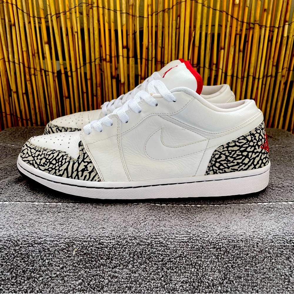 Retro Air Jordan 1 Phat low “Cement” Size 11 Great condition 🔥🔥🔥🔥🔥🔥